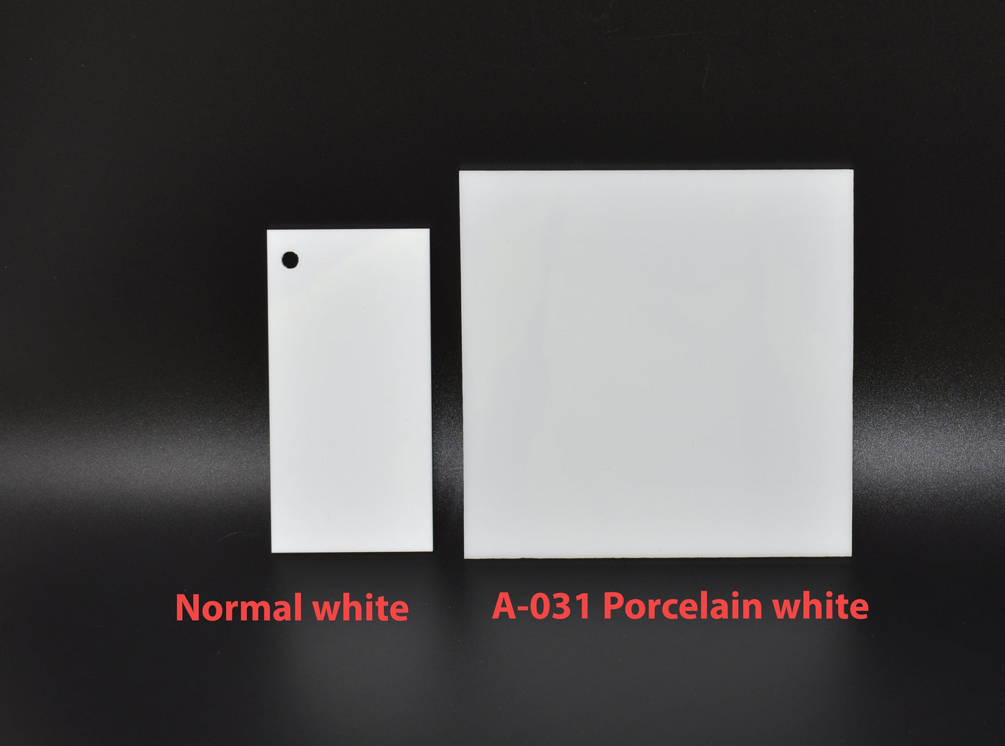 3mm A-031 Porcelain white acrylic sheet