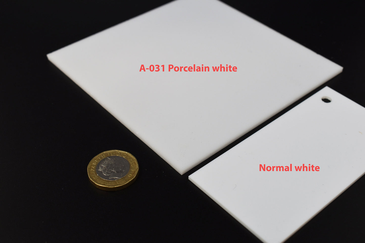 3mm A-031 Porcelain white acrylic sheet