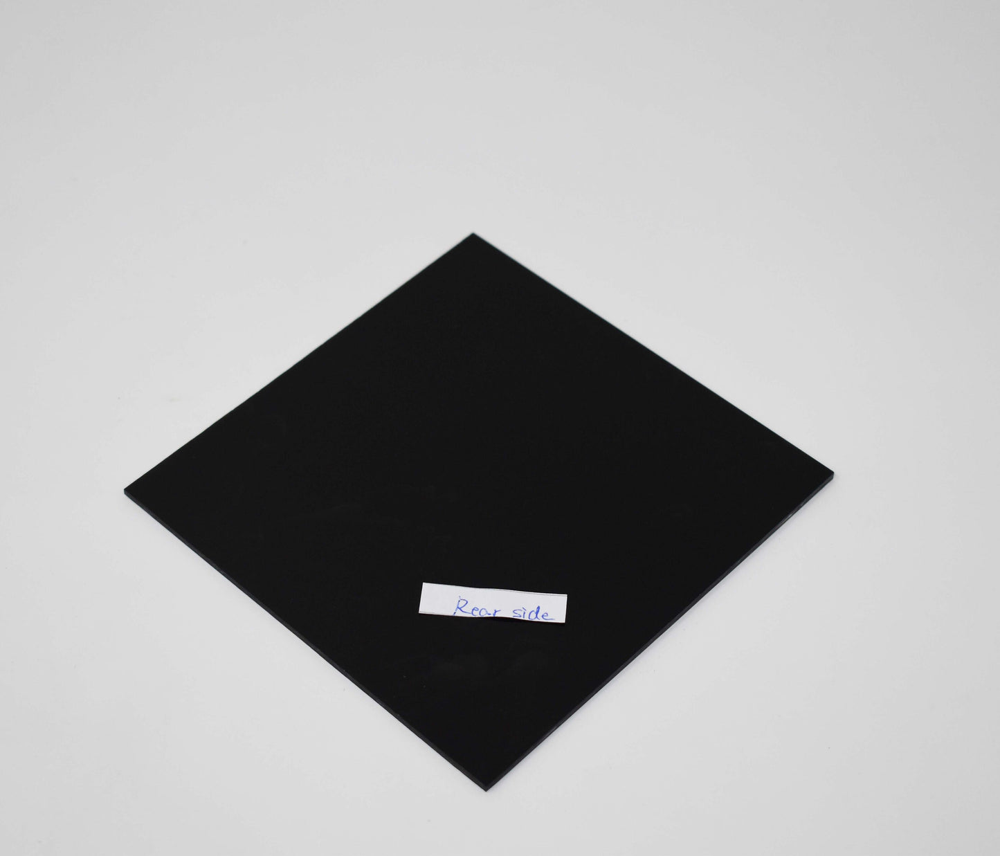 3mm AH-058 Black and light white marble acrylic sheet "Black Smoke"