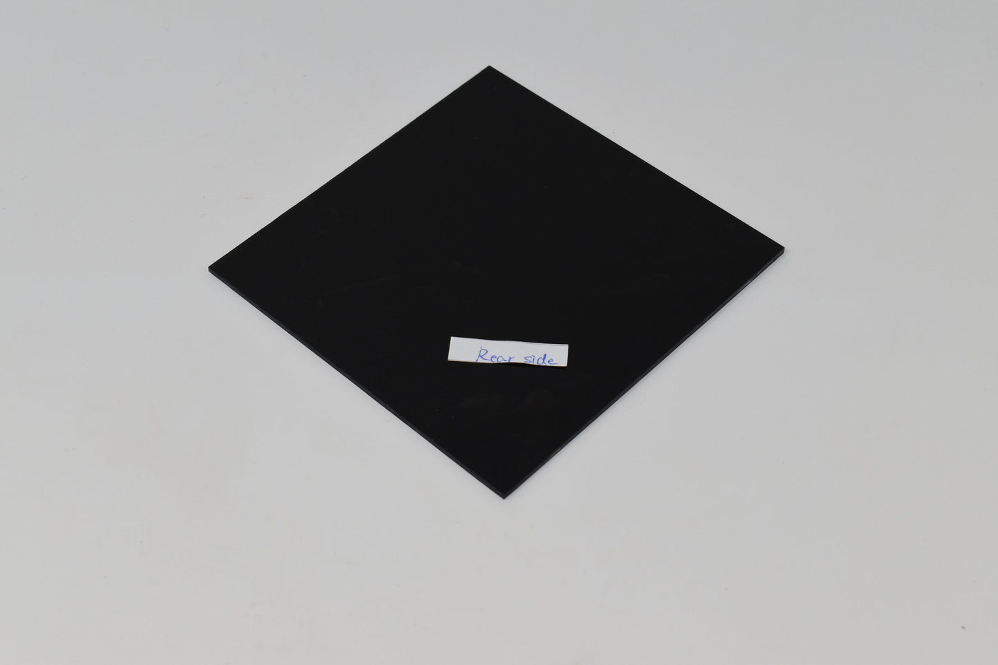 3mm AH-058 Black and light white marble acrylic sheet "Black Smoke"
