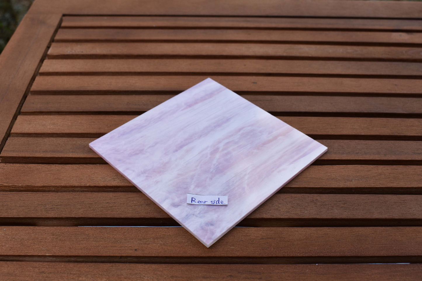 3mm AH-045 Baby pink shimmery marble & holographic glitter acrylic sheet