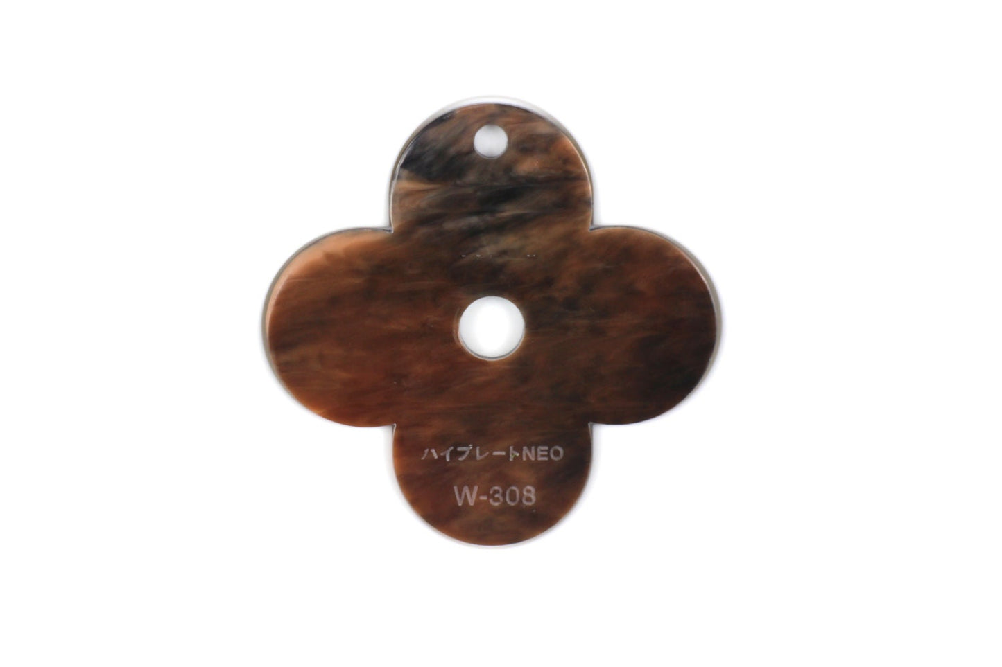 3mm W308 Dark brown, white and drown marble acrylic sheet "Mahogany"