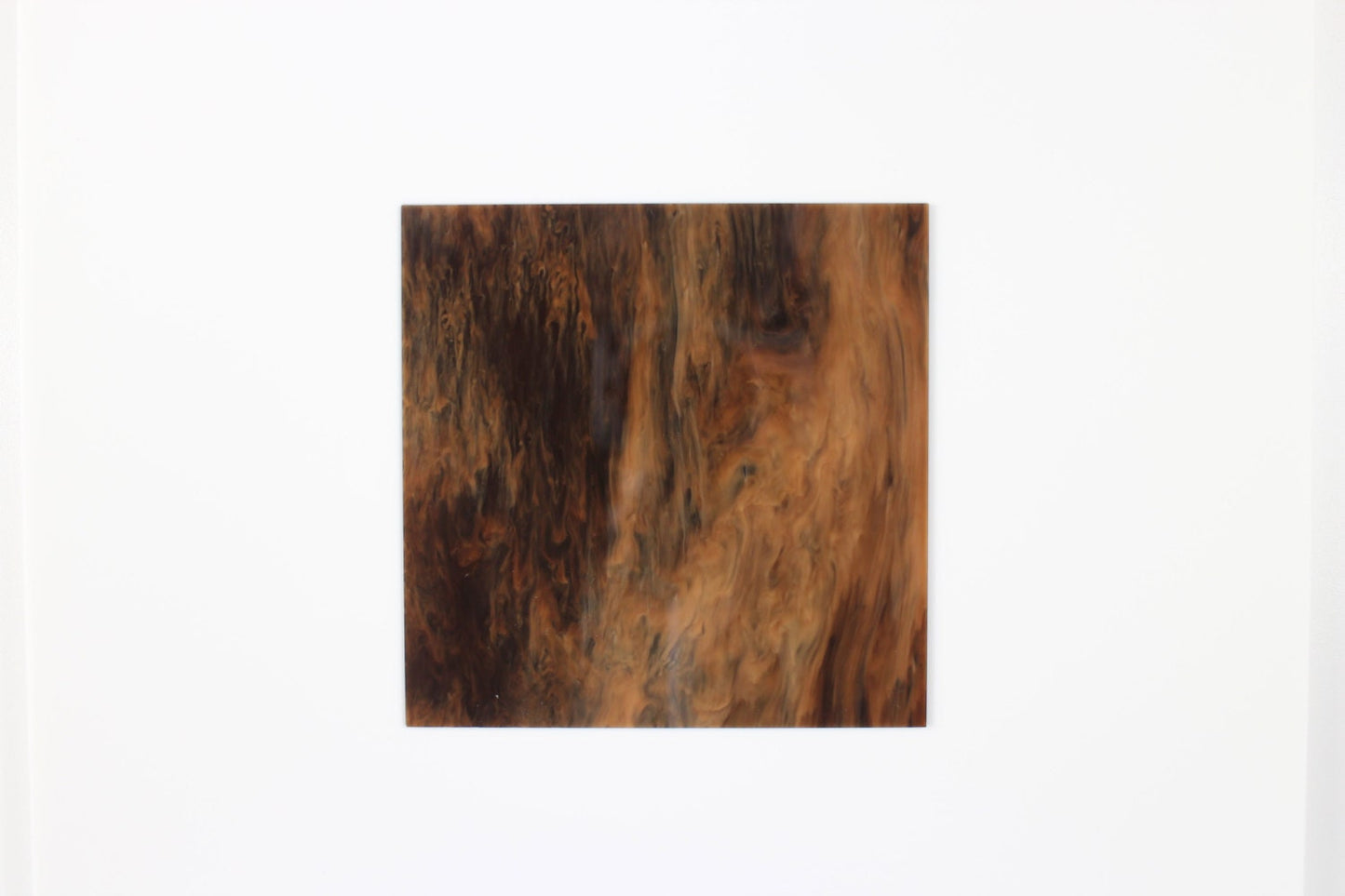 3mm W308 Dark brown, white and drown marble acrylic sheet "Mahogany"