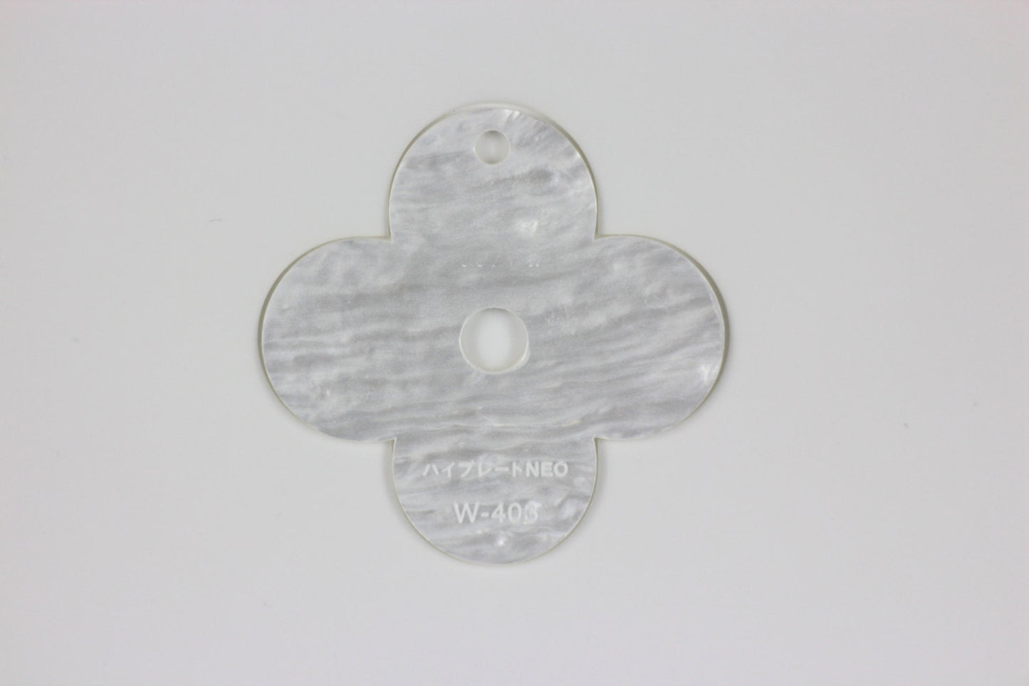 3mm W403 White mother of pearl marble acrylic sheet "Oyster Shell"