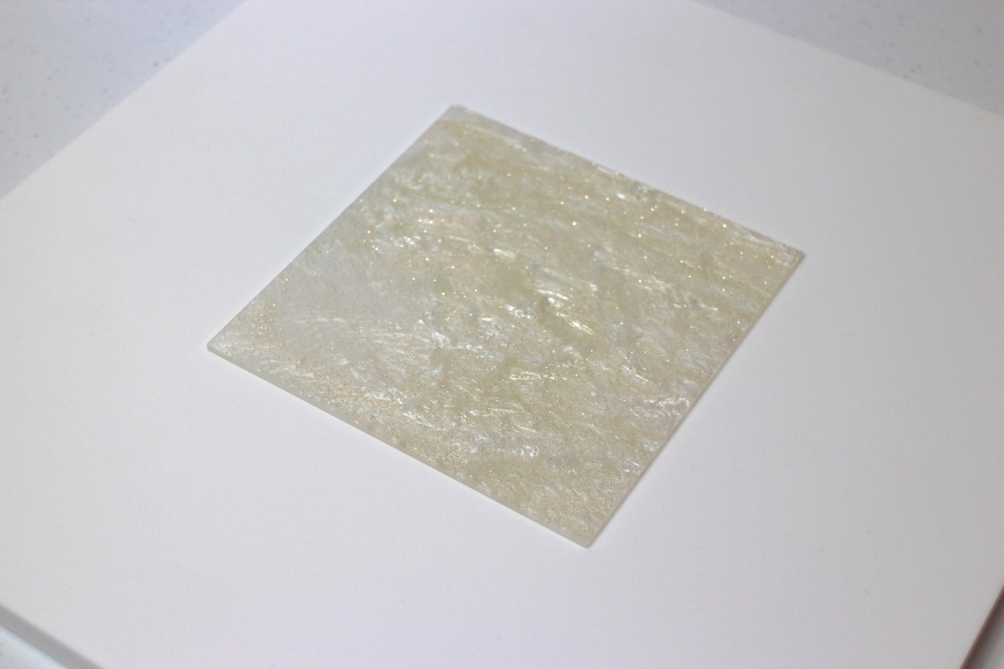 3mm W603 (Formerly W504) Beige and white marble acrylic sheet with glitter