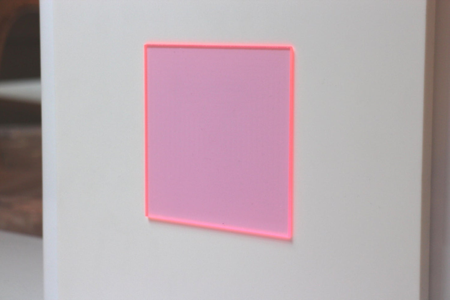 3mm W-091 Fluorescent light pink acrylic sheet