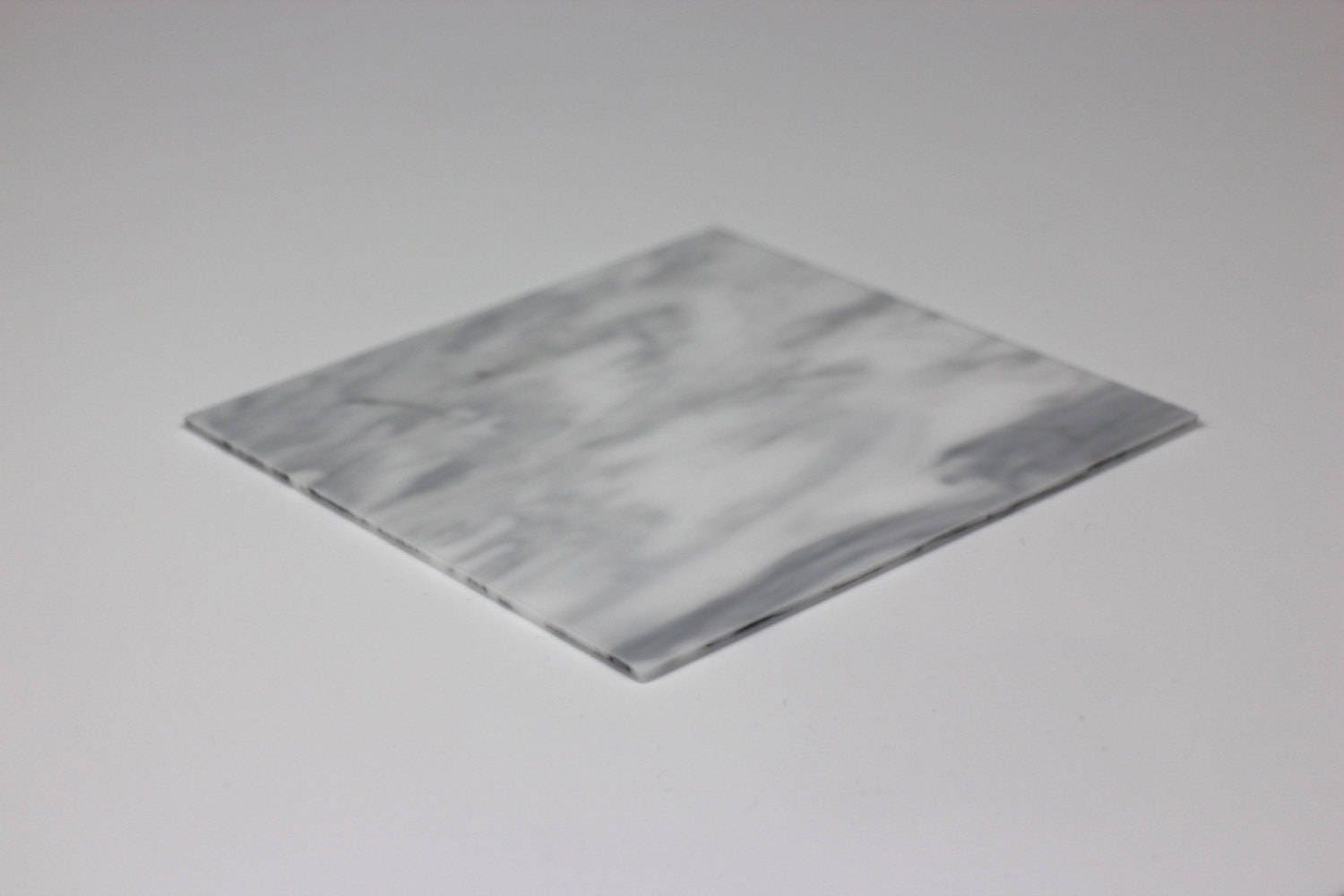 3mm W157 White and grey marble acrylic sheet "Kemuri"