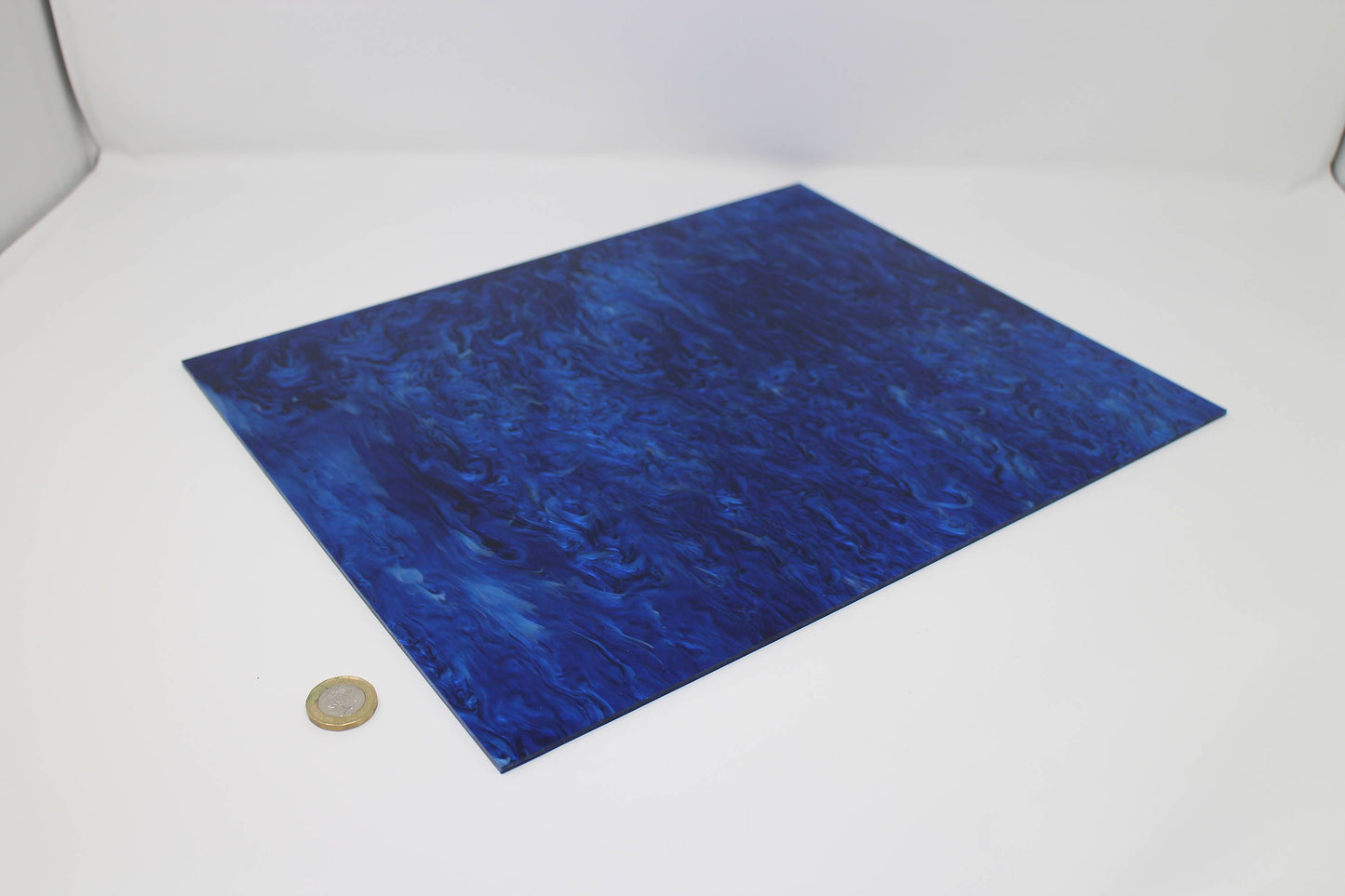 3mm W802, Blue and white marble acrylic sheet