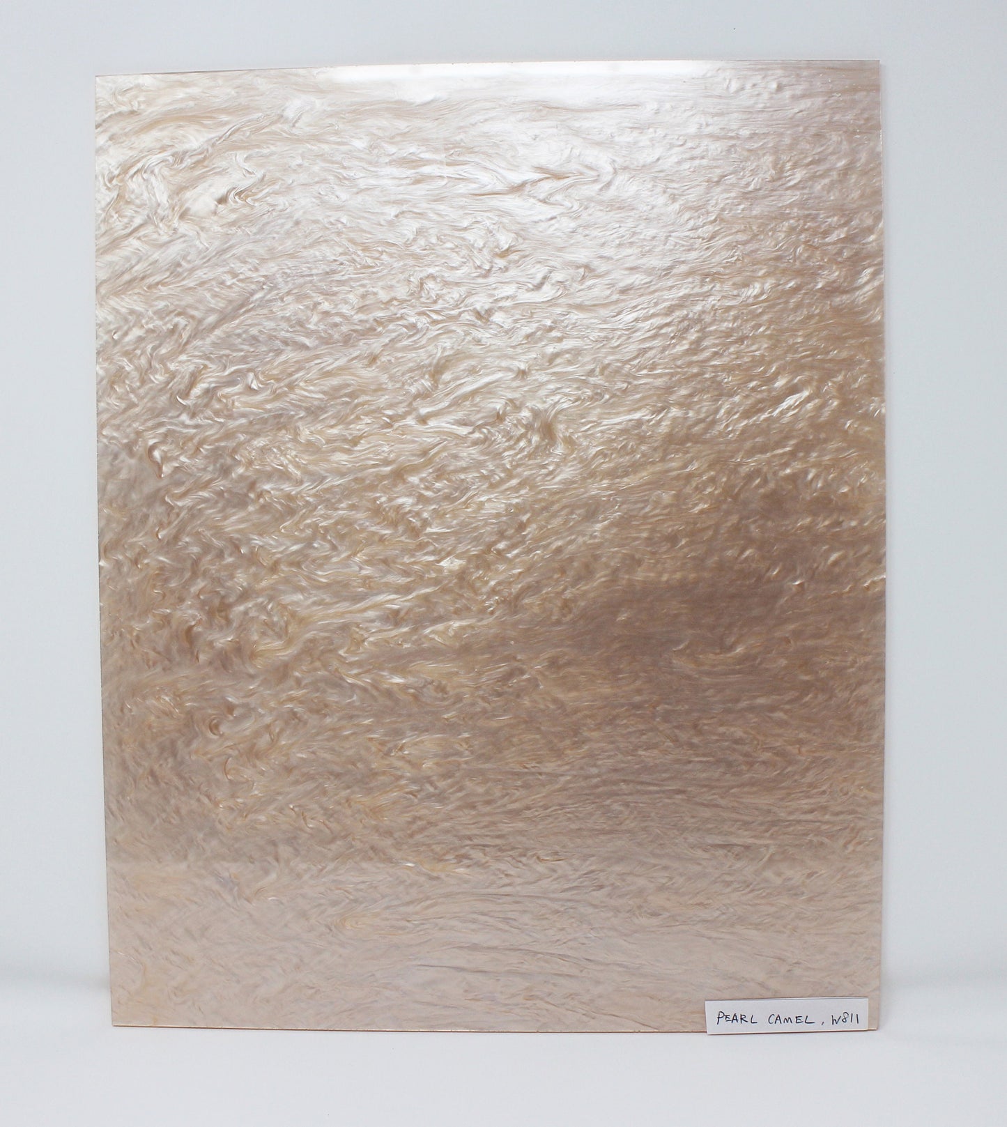 3mm W811 Pearl camel acrylic sheet