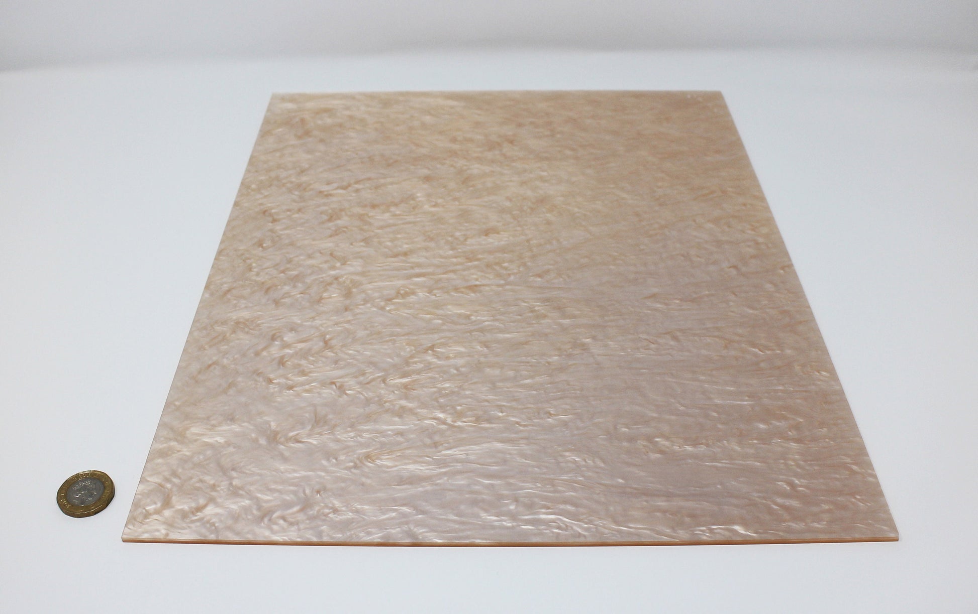 3mm W811 Pearl camel acrylic sheet