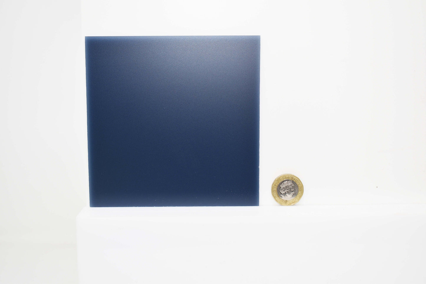 3mm A-029 Opaque Agean blue 1 side matte effect acrylic sheet