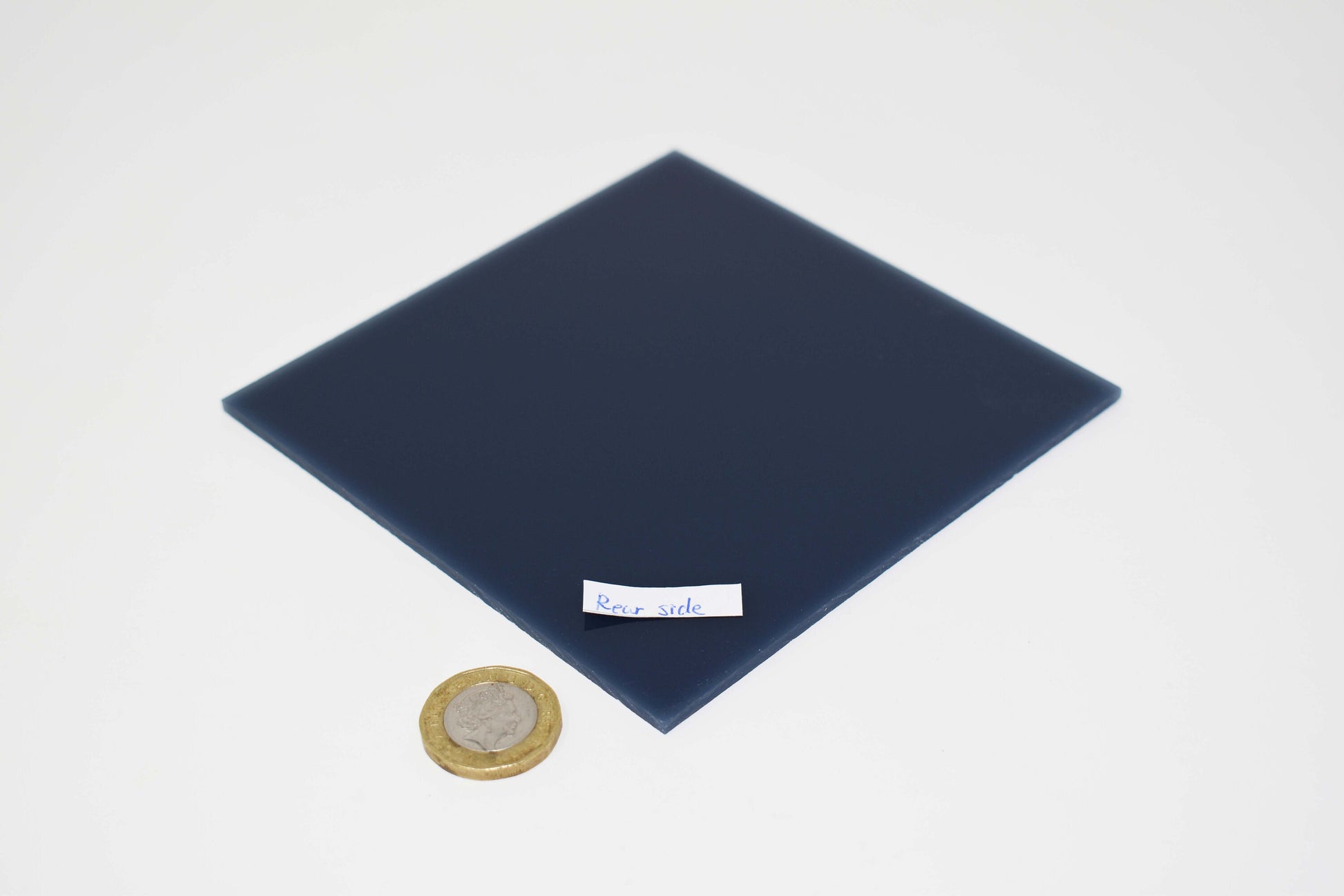 3mm A-029 Opaque Agean blue 1 side matte effect acrylic sheet