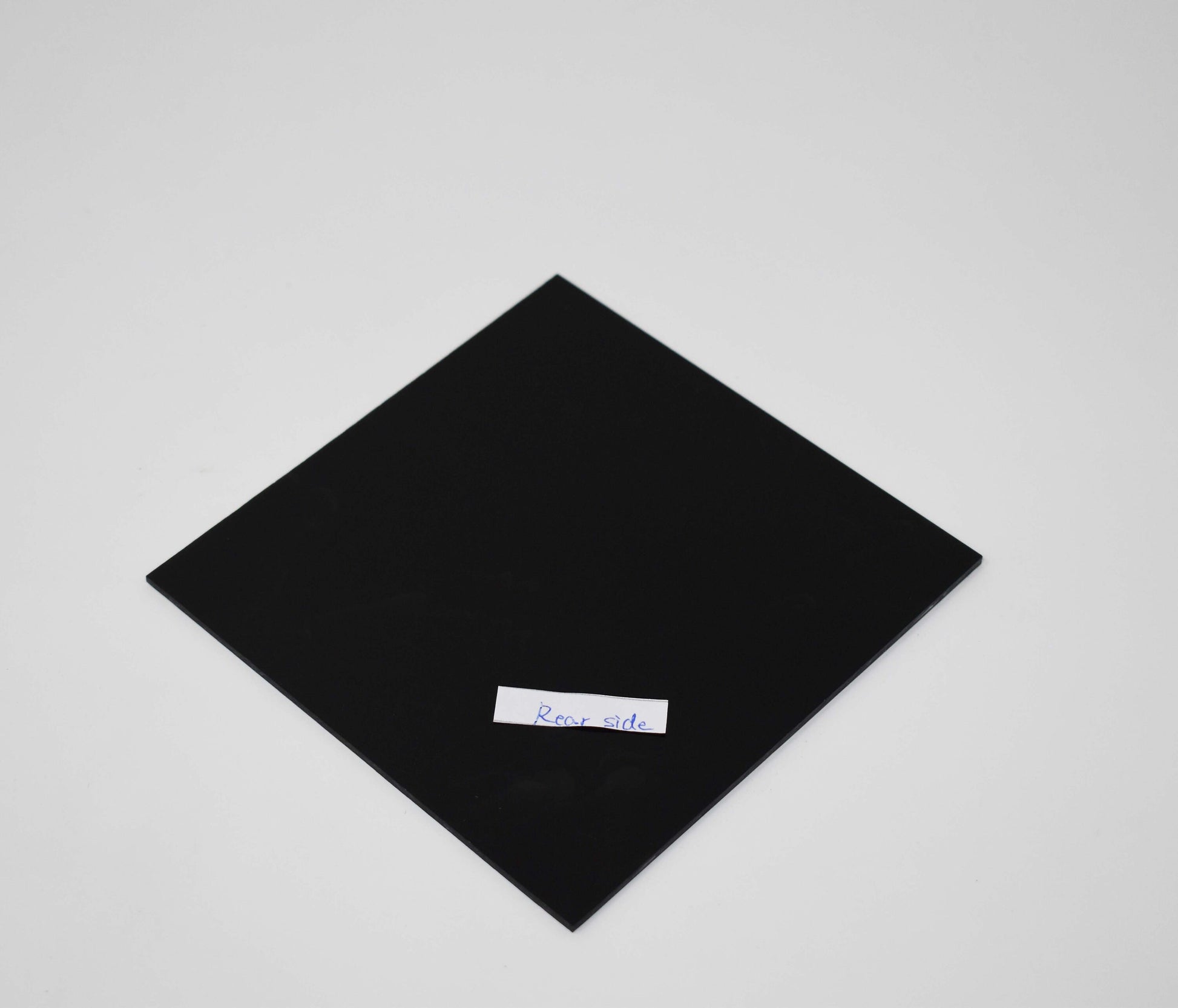 3mm AH-058 Black and light white marble acrylic sheet "Black Smoke"
