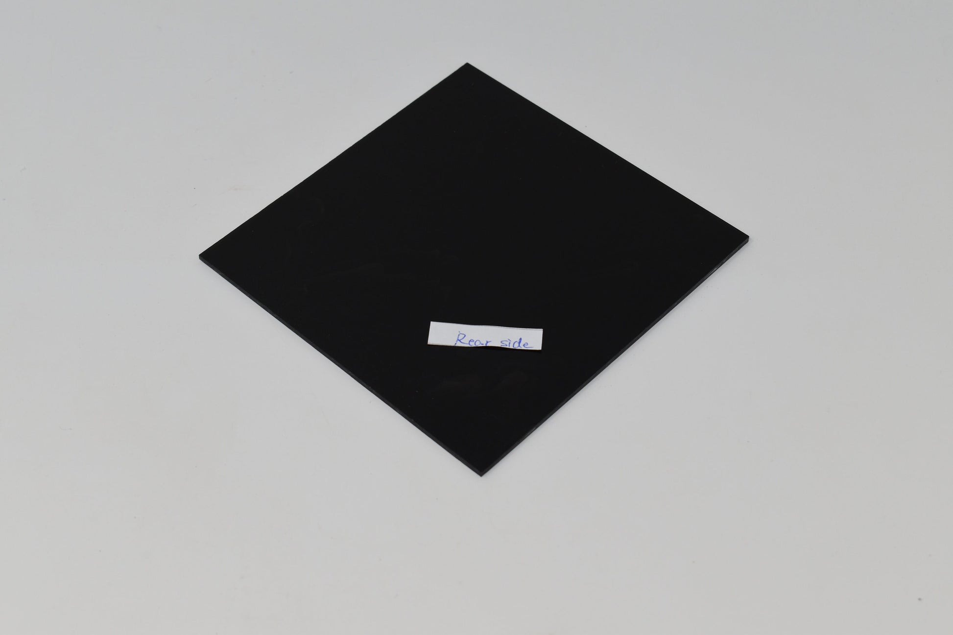 3mm AH-058 Black and light white marble acrylic sheet "Black Smoke"